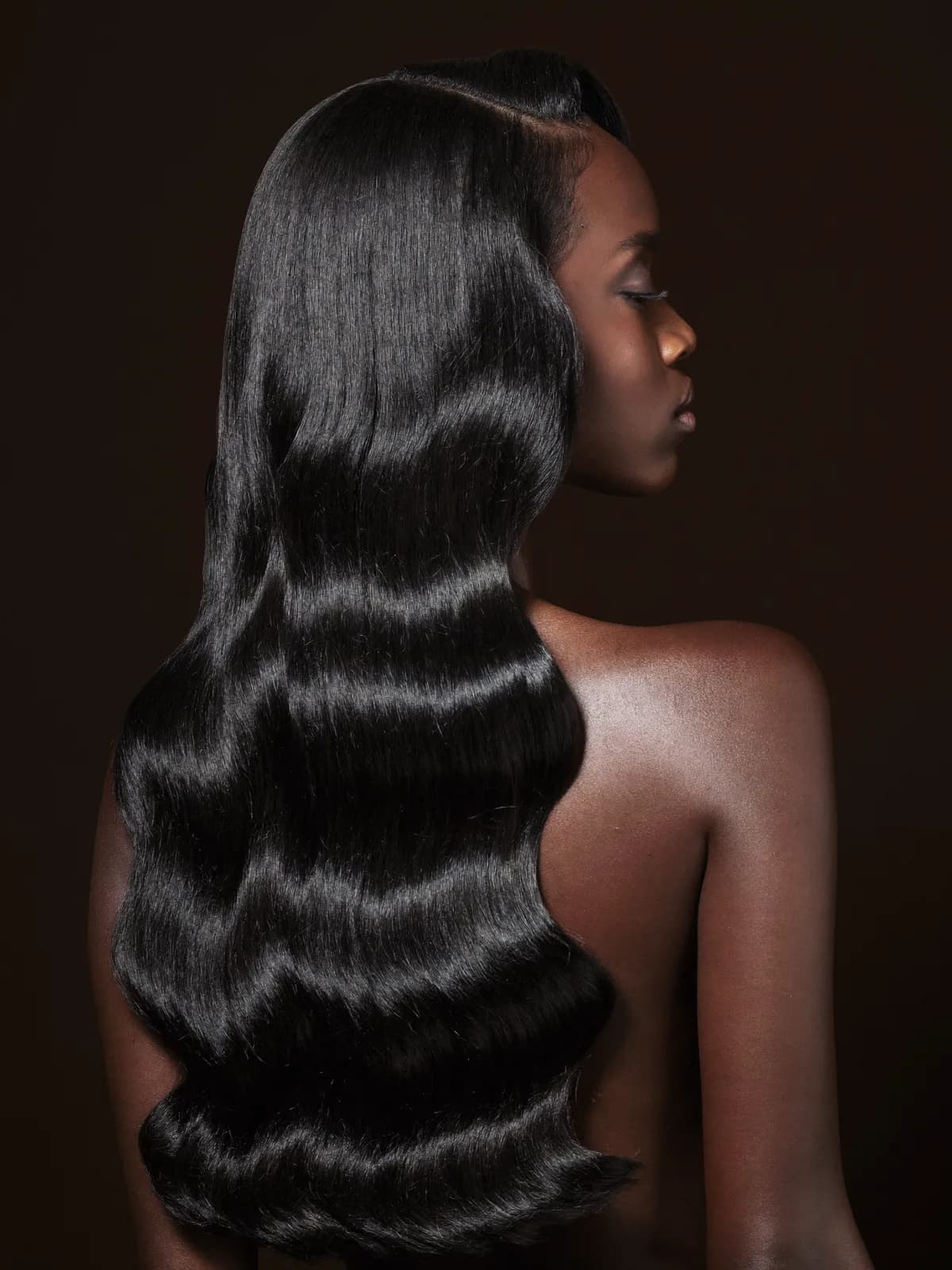 SDD glueless wig 20 inch — full-bodied natural hair